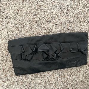 Hobo leather clutch